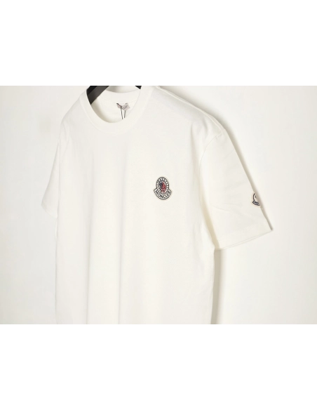 Moncler Chest Embroidered Logo Short-Sleeve T-Shirt,Moncler