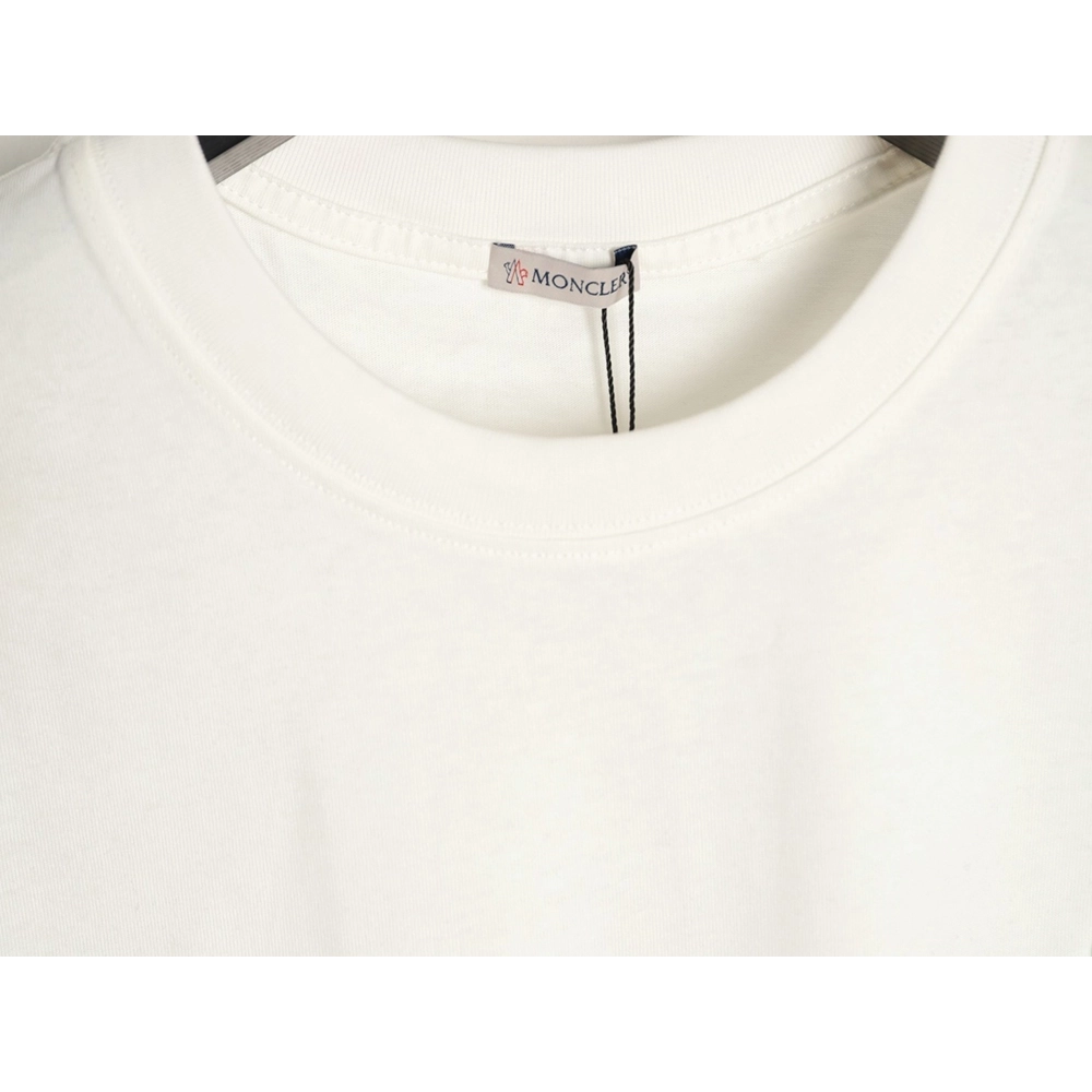 Moncler Chest Embroidered Logo Short-Sleeve T-Shirt,Moncler