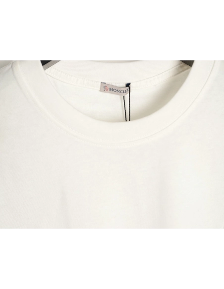 Moncler Chest Embroidered Logo Short-Sleeve T-Shirt,Moncler