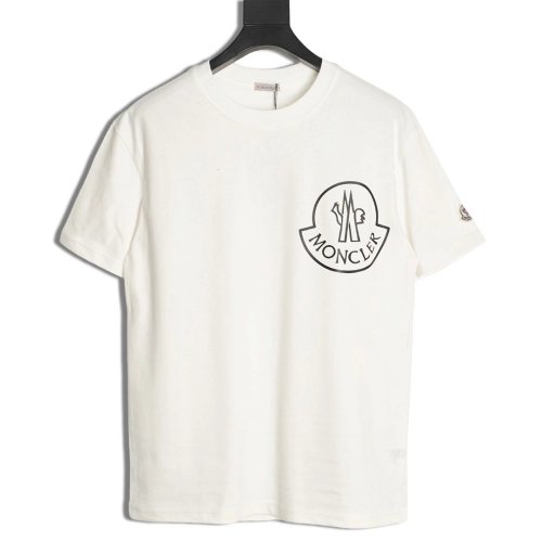 Moncler Chest Logo Print Short-Sleeve T-Shirt,Moncler
