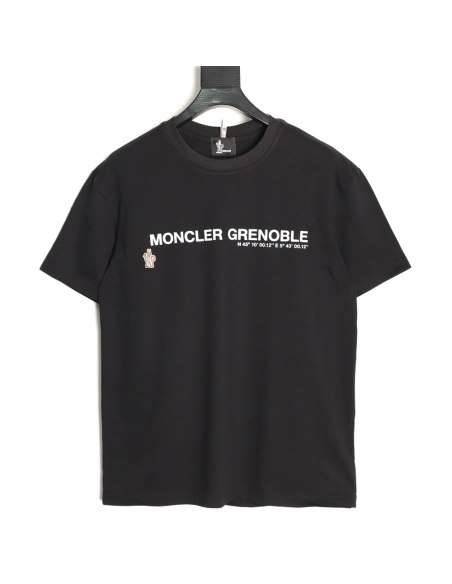 Moncler Coordinates Letter Print Short-Sleeve T-Shirt TSK1,Moncler