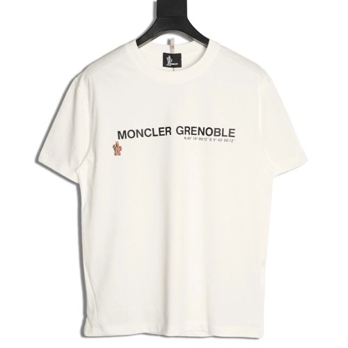 Moncler Coordinates Letter Print Short-Sleeve T-Shirt,Moncler