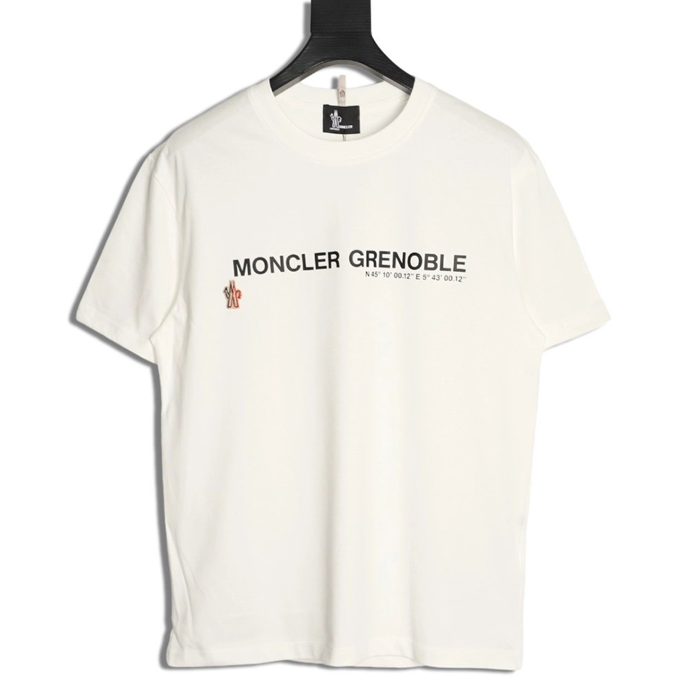 Moncler Coordinates Letter Print Short-Sleeve T-Shirt,Moncler
