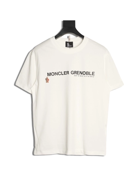 Moncler Coordinates Letter Print Short-Sleeve T-Shirt,Moncler