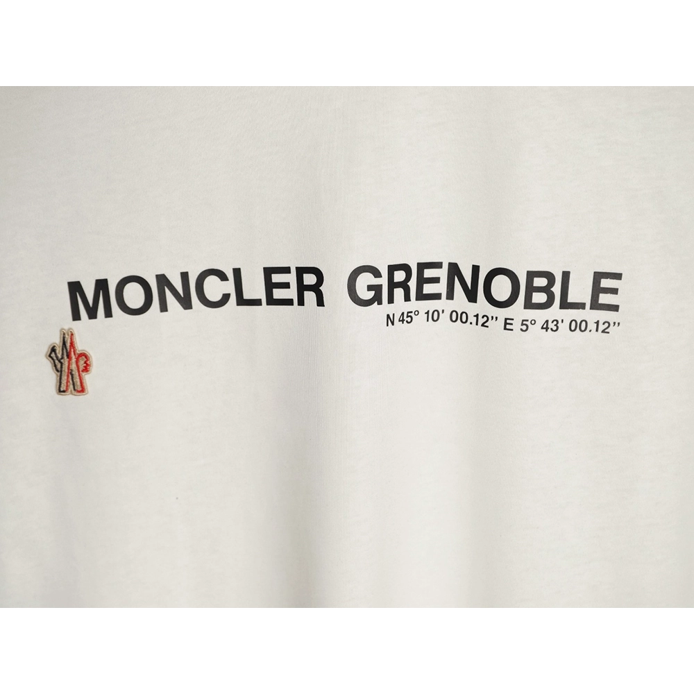 Moncler Coordinates Letter Print Short-Sleeve T-Shirt,Moncler