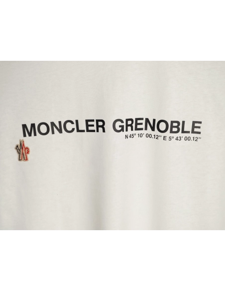 Moncler Coordinates Letter Print Short-Sleeve T-Shirt,Moncler