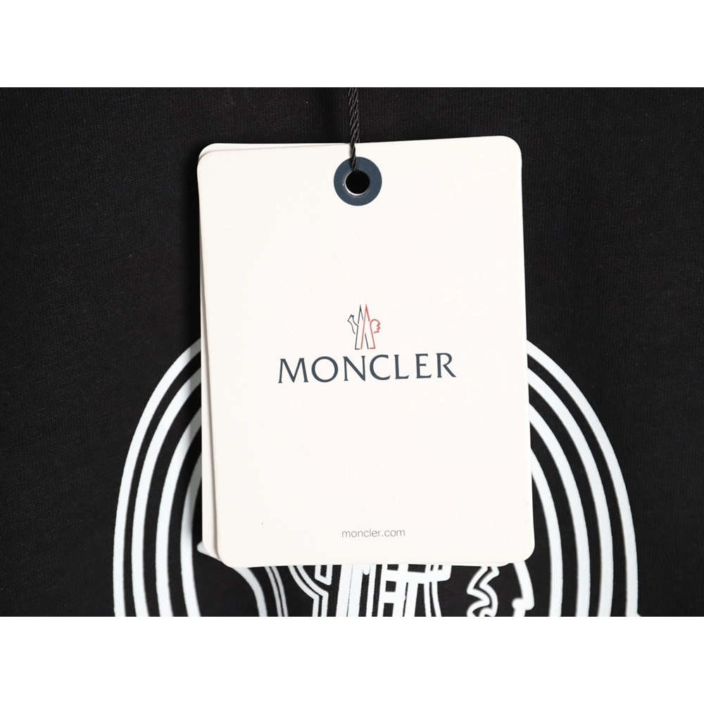 Moncler Overlapping Logo Print Short-Sleeve TSK1,Moncler