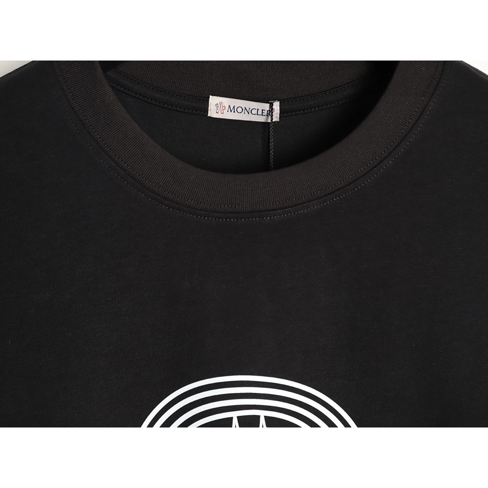 Moncler Overlapping Logo Print Short-Sleeve TSK1,Moncler
