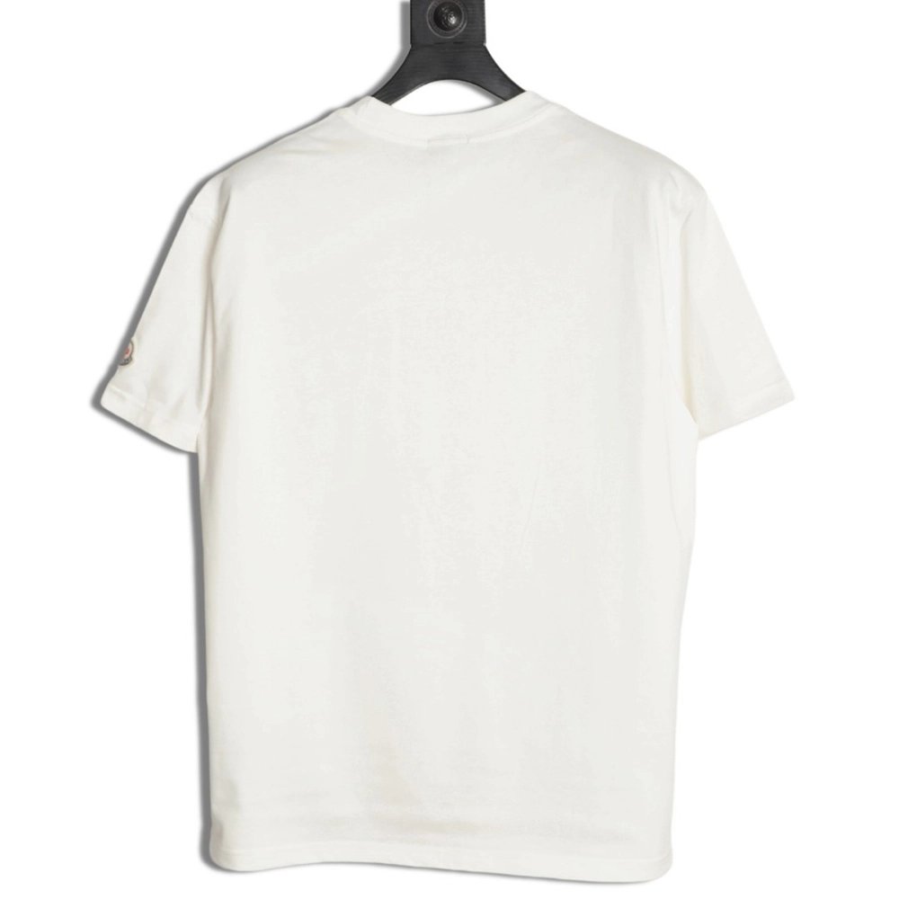 Moncler Overlapping Logo Print Short-Sleeve,Moncler