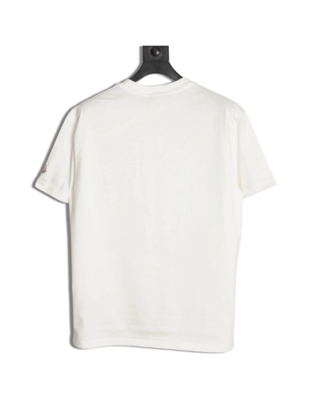Moncler Overlapping Logo Print Short-Sleeve,Moncler