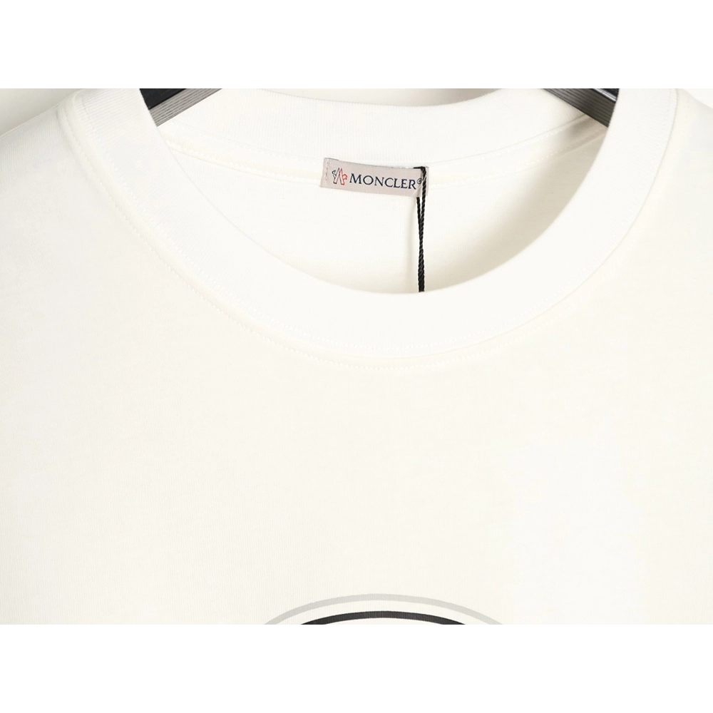 Moncler Overlapping Logo Print Short-Sleeve,Moncler