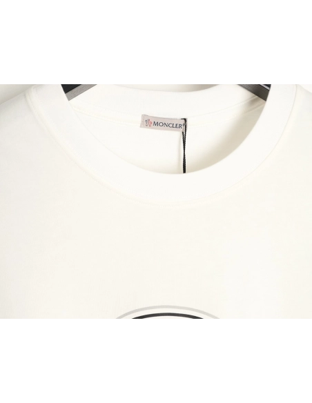 Moncler Overlapping Logo Print Short-Sleeve,Moncler