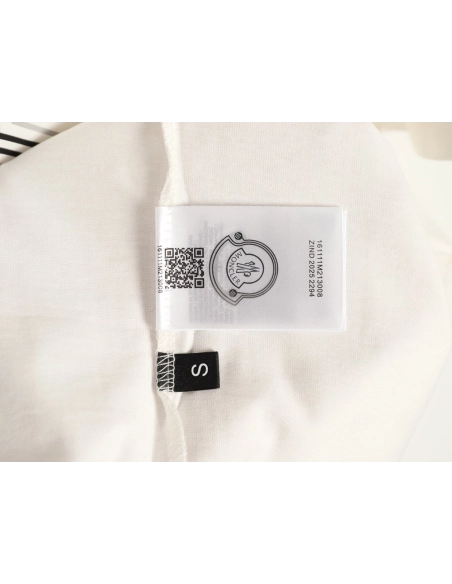 Moncler Overlapping Logo Print Short-Sleeve,Moncler