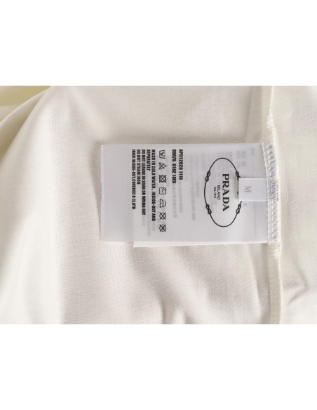 Prada classic triangle logo short-sleeved shirt,Prada