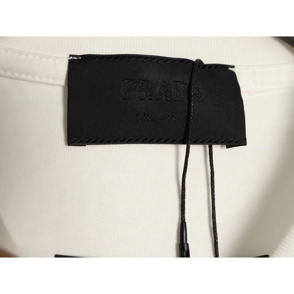 Prada classic triangle logo short-sleeved shirt,Prada