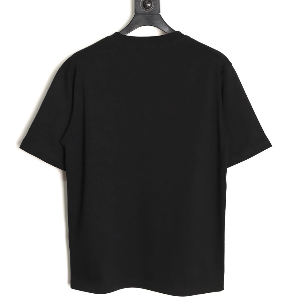 Prada letter print pocket triangle logo short-sleeved T-shirt TSK1,Prada