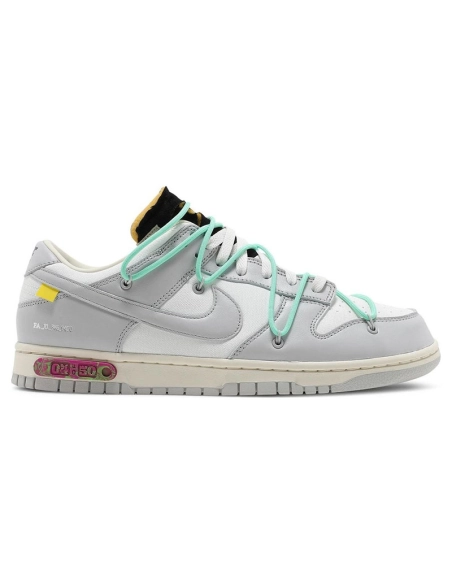 OffWhite x Dunk Low Lot 04 of 50,Dunk SB,NIKE SHOES Reps