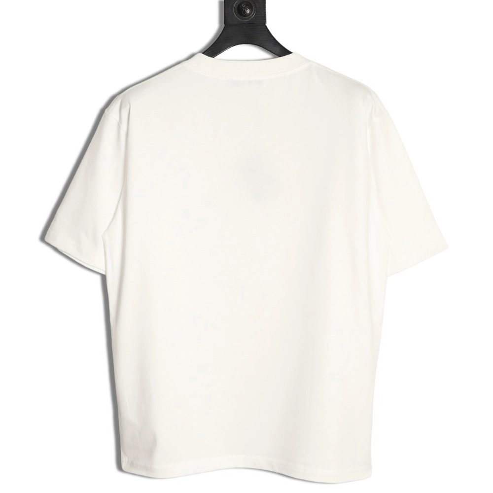Prada letter print pocket triangle logo short-sleeved T-shirt,Prada