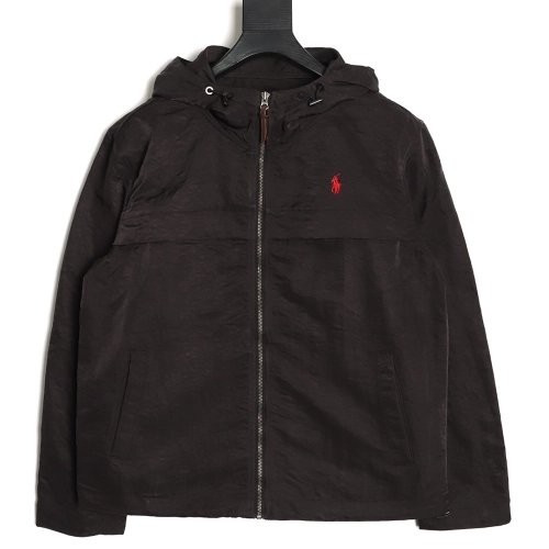 Ralph Lauren Embroidered Pony Logo Hooded Jacket TSK1,Ralph Lauren