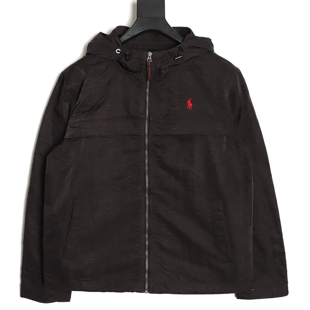 Ralph Lauren Embroidered Pony Logo Hooded Jacket TSK1,Ralph Lauren