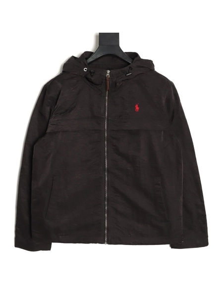Ralph Lauren Embroidered Pony Logo Hooded Jacket TSK1,Ralph Lauren