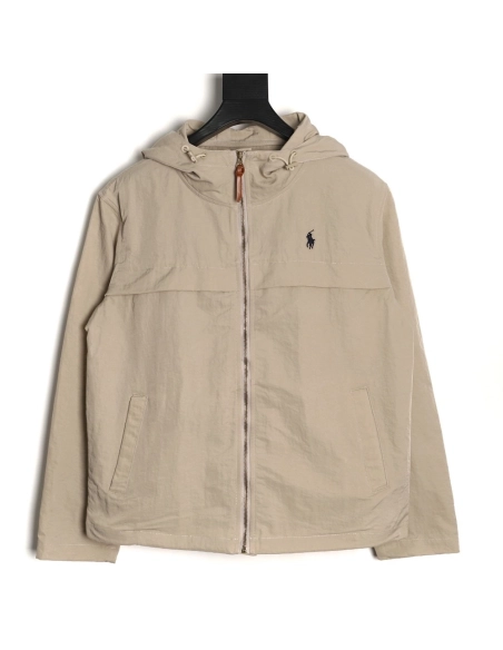 Ralph Lauren Embroidered Pony Logo Hooded Jacket,Ralph Lauren