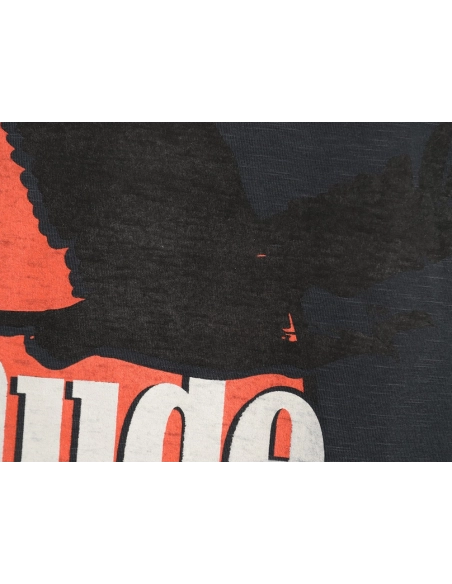 Rhude Vintage Sun Eagle Logo Print Short-Sleeve T-Shirt,Rhude
