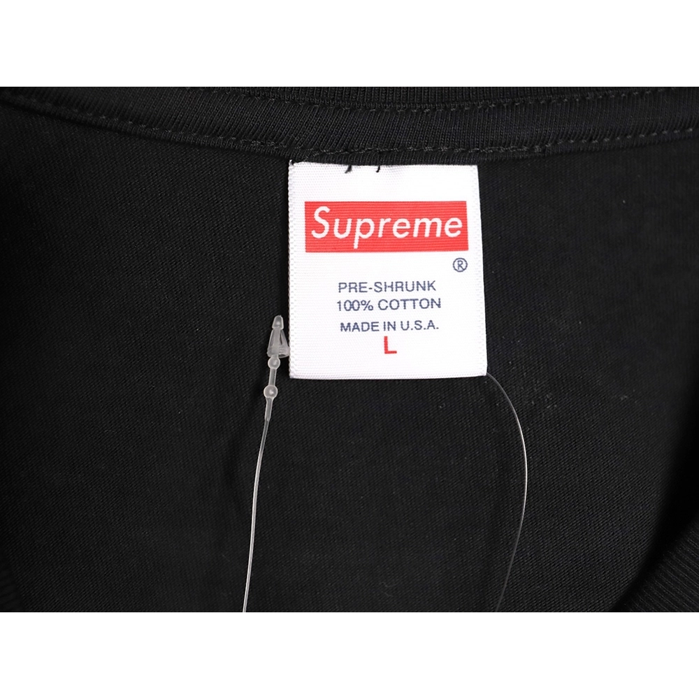 Supreme Dollar Bill Letter Print Crewneck Short-Sleeve T-Shirt,Supreme
