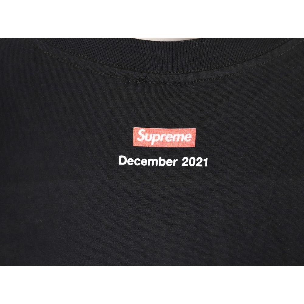 Supreme Dollar Bill Letter Print Crewneck Short-Sleeve T-Shirt,Supreme