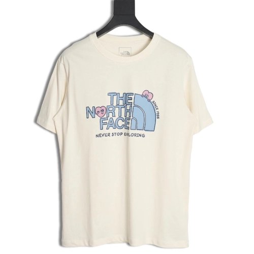 The North Face Couple Heart Print Short-Sleeve T-Shirt,The North Face
