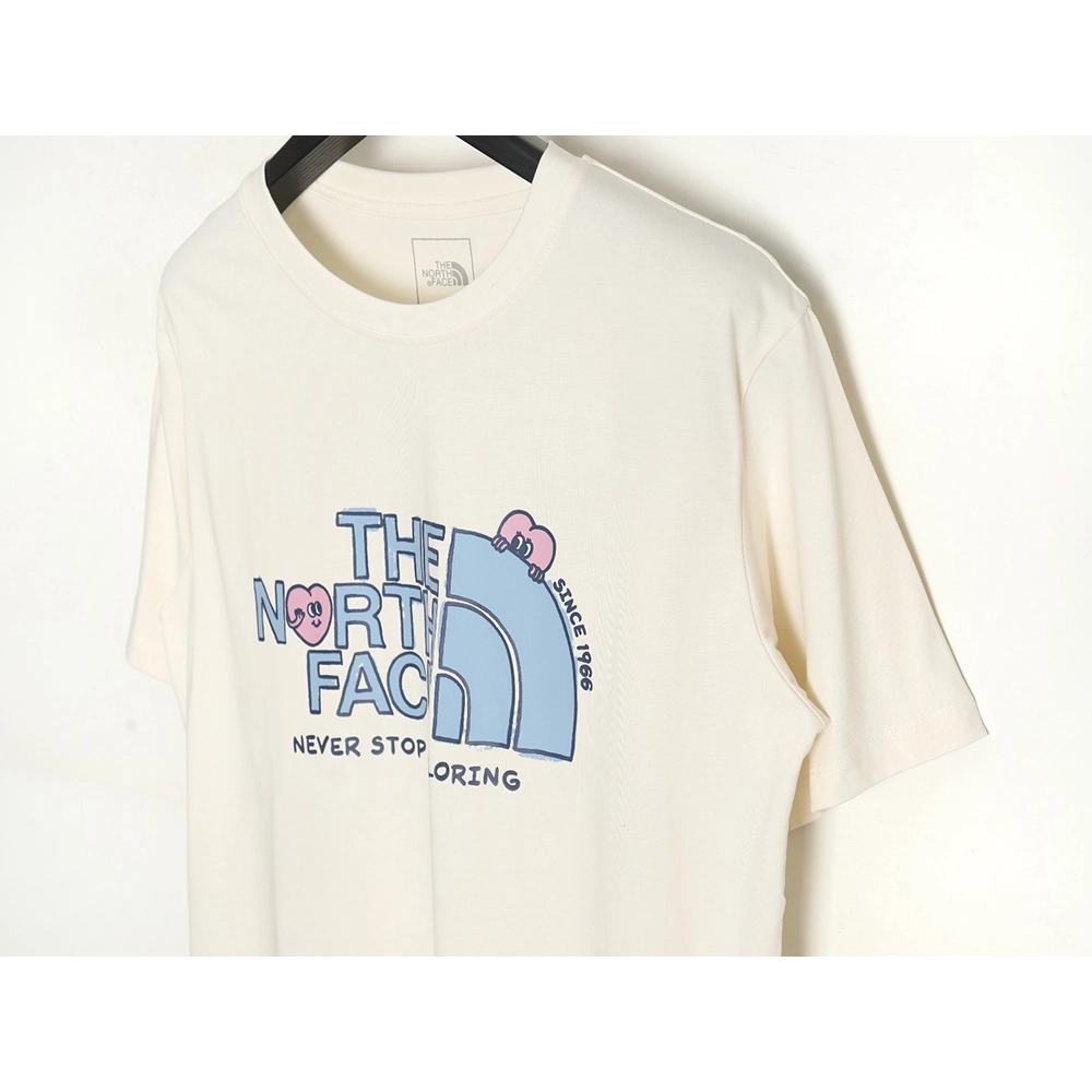 The North Face Couple Heart Print Short-Sleeve T-Shirt,The North Face
