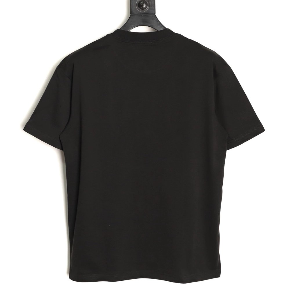 Gucci ink wash brushstroke graffiti letter short-sleeved T-shirt TSK1,Gucci