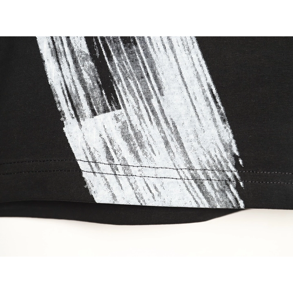 Gucci ink wash brushstroke graffiti letter short-sleeved T-shirt TSK1,Gucci
