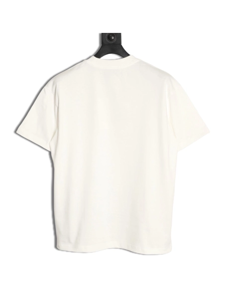Gucci ink wash brushstroke graffiti letter short-sleeved T-shirt,Gucci