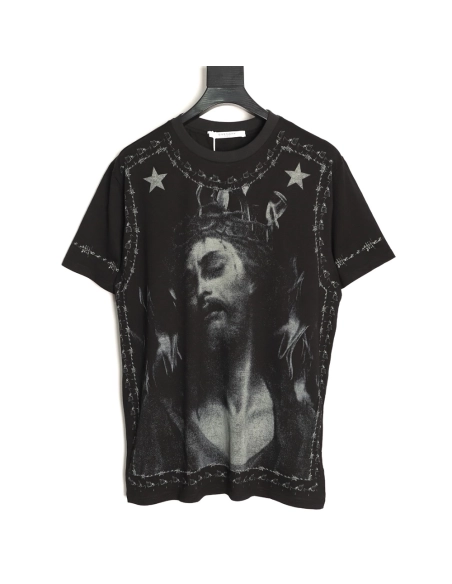Givenchy Jesus Short-Sleeve T-Shirt,Givenchy