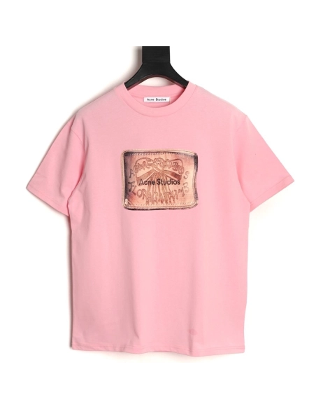 Acne Studios Bow Painting Short-Sleeve T-Shirt TSK1,Acne Studios