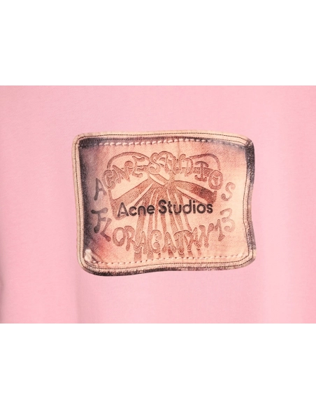 Acne Studios Bow Painting Short-Sleeve T-Shirt TSK1,Acne Studios