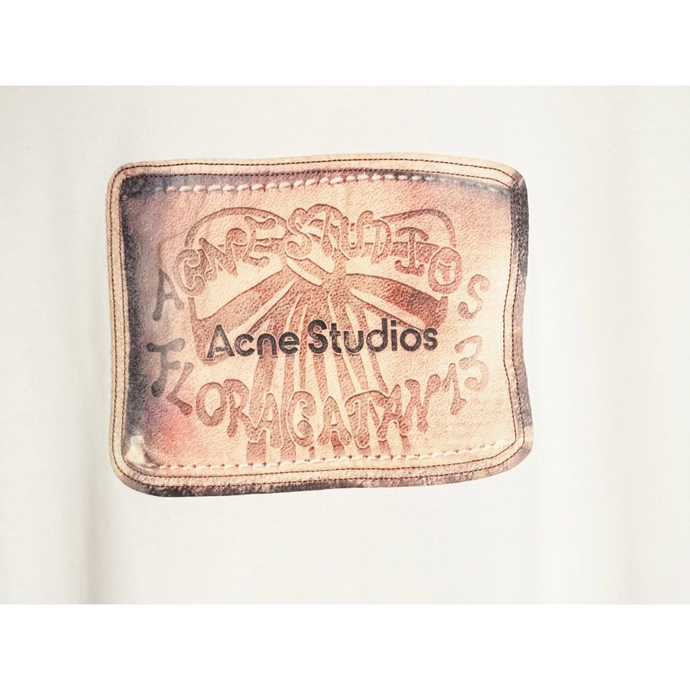 Acne Studios Bow Painting Short-Sleeve T-Shirt,Acne Studios