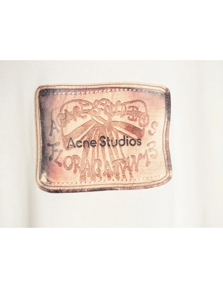 Acne Studios Bow Painting Short-Sleeve T-Shirt,Acne Studios