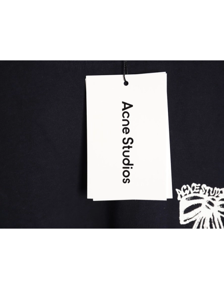 Acne Studios Small Bow Print Short-Sleeve T-Shirt TSK1,Acne Studios
