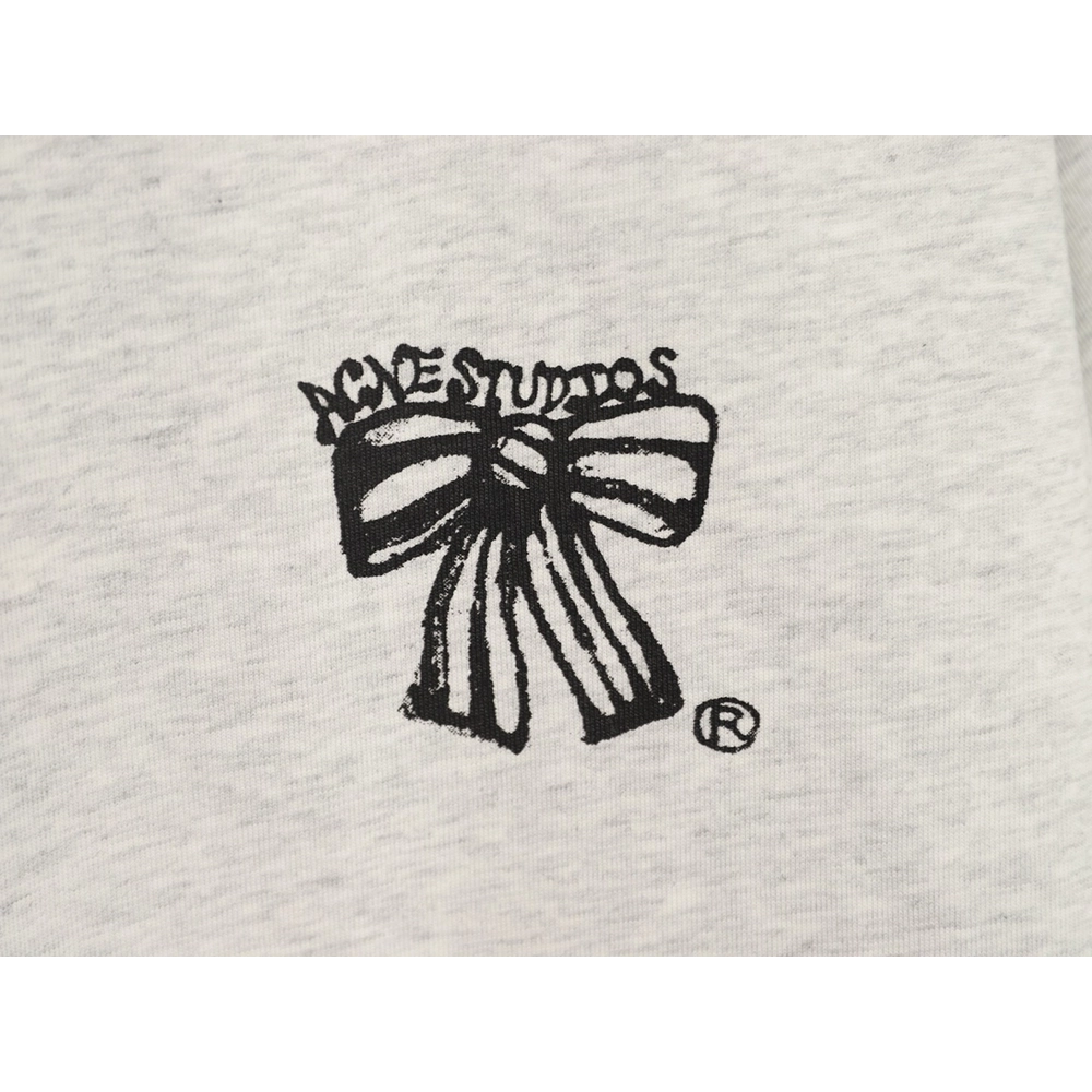 Acne Studios Small Bow Print Short-Sleeve T-Shirt,Acne Studios