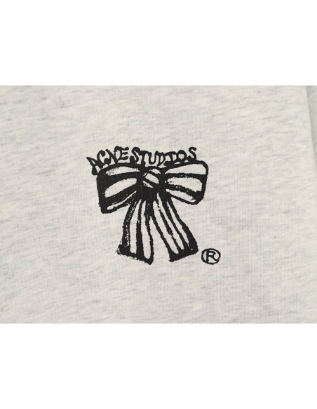 Acne Studios Small Bow Print Short-Sleeve T-Shirt,Acne Studios