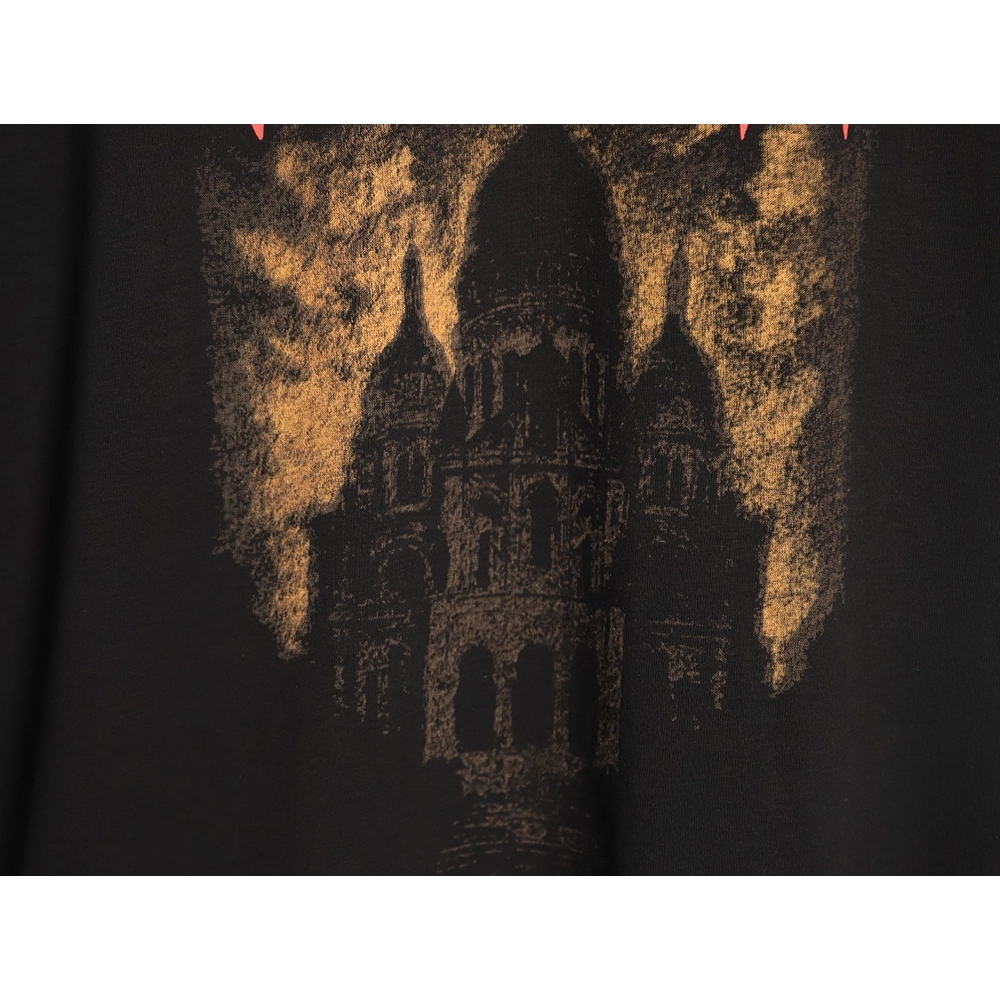 Balenciaga Castle Short-Sleeve T-Shirt,Balenciaga