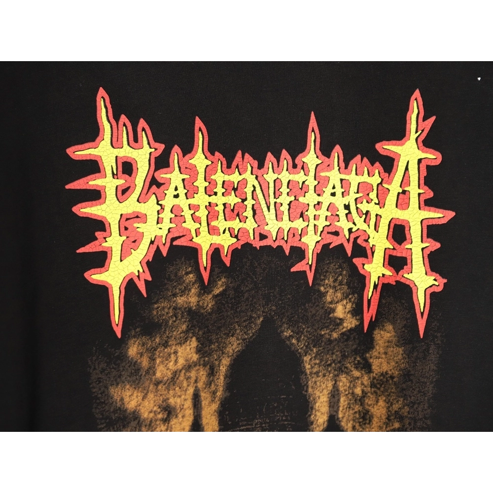 Balenciaga Castle Short-Sleeve T-Shirt,Balenciaga