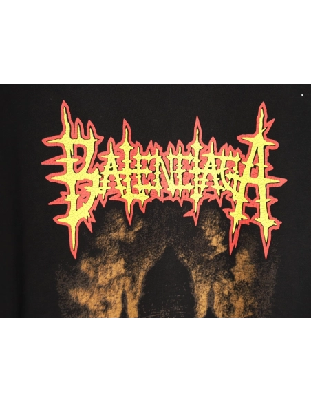 Balenciaga Castle Short-Sleeve T-Shirt,Balenciaga