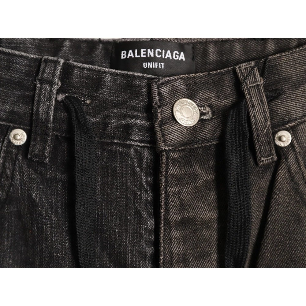 Balenciaga Paneled Denim Trousers,Balenciaga