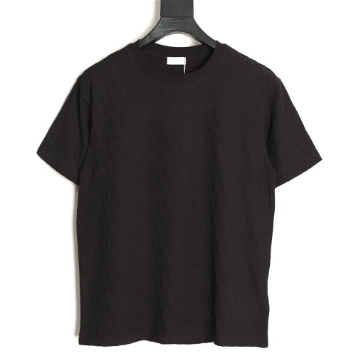 Dior All-Over Oblique Jacquard Short-Sleeve T-Shirt TSK1,Dior