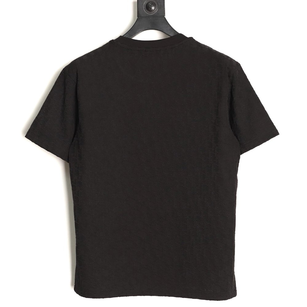 Dior All-Over Oblique Jacquard Short-Sleeve T-Shirt TSK1,Dior