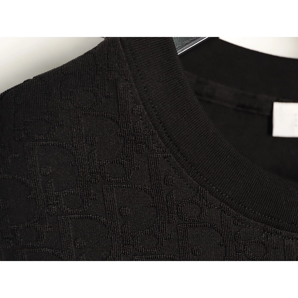 Dior All-Over Oblique Jacquard Short-Sleeve T-Shirt TSK1,Dior