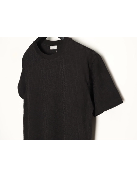 Dior All-Over Oblique Jacquard Short-Sleeve T-Shirt TSK1,Dior